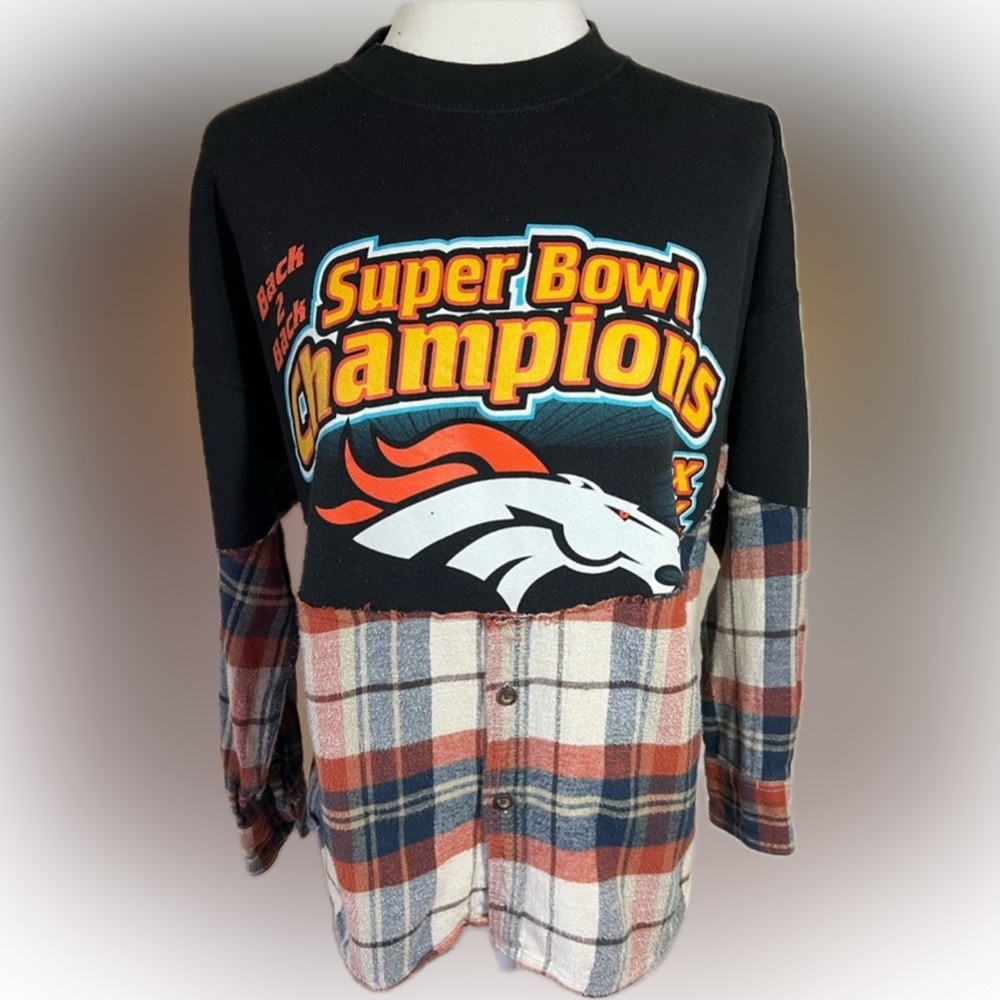 Iamkoko.la Denver Broncos Super Bowl Champions Sweatshirt 1-of-a-kind vintage